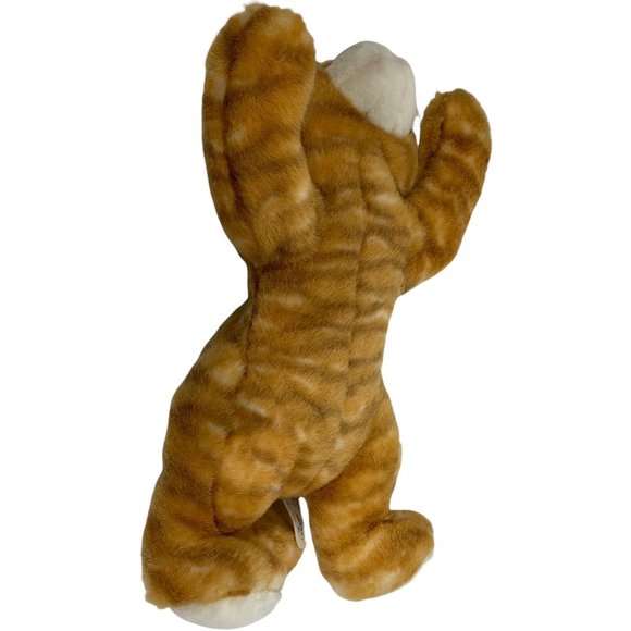 Orange Tabby Cat 1997 Plush NWT Vintage Wishpets - Picture 3 of 4